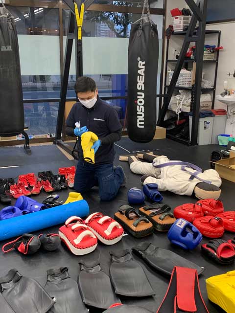 フィットネスジム|感染防止対策