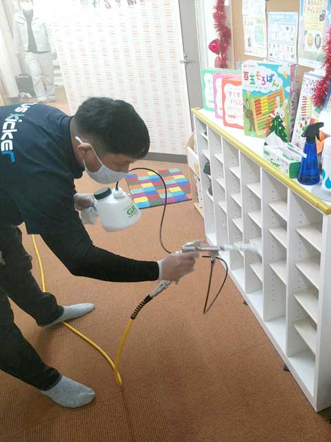 幼児教室|感染予防対策