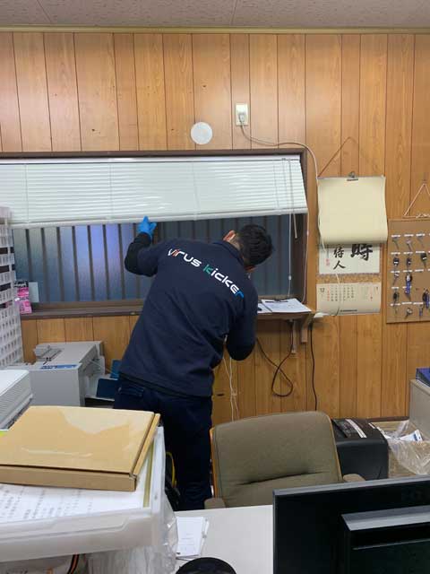 光触媒抗菌コーティング|運送会社・配送センター